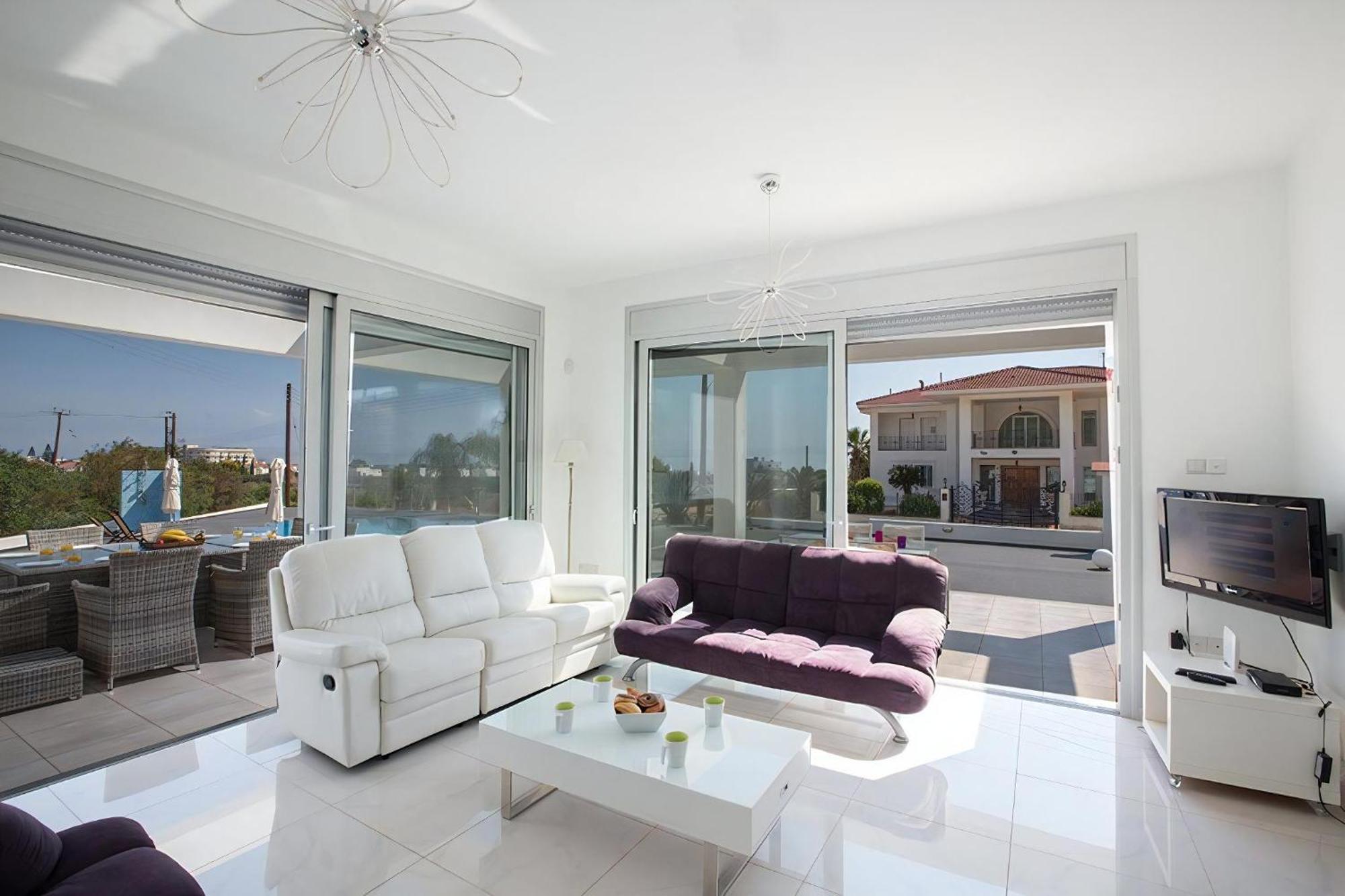 Villa Protara Chrysos - Beautiful 5 Bedroom Protaras Villa - Walking Distance To Fig Tree Bay Luaran gambar